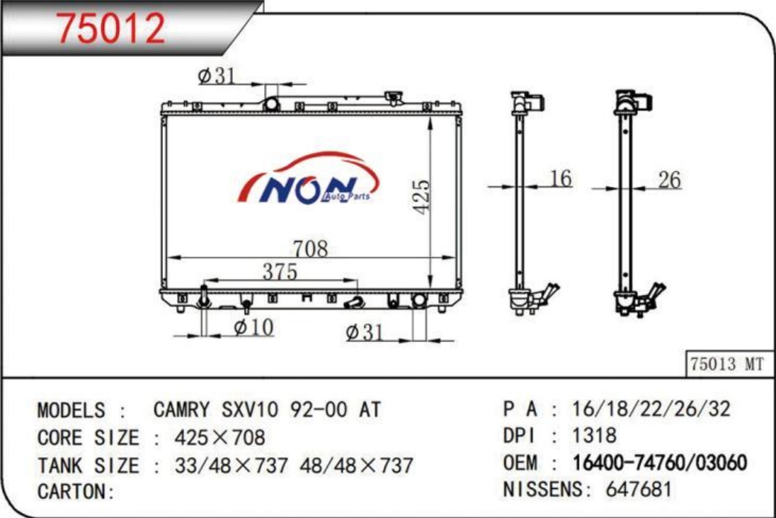  CAMRY SXV10 92-00 AT  