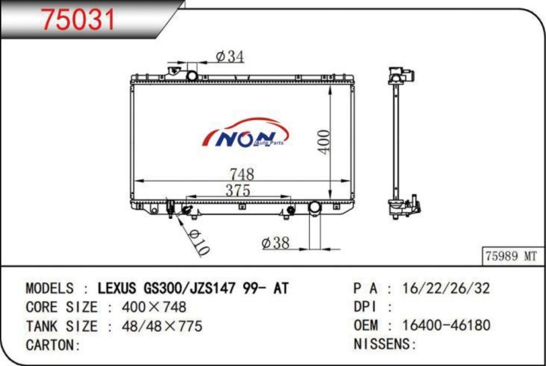 LEXUS GS300/JZS147 99- AT  