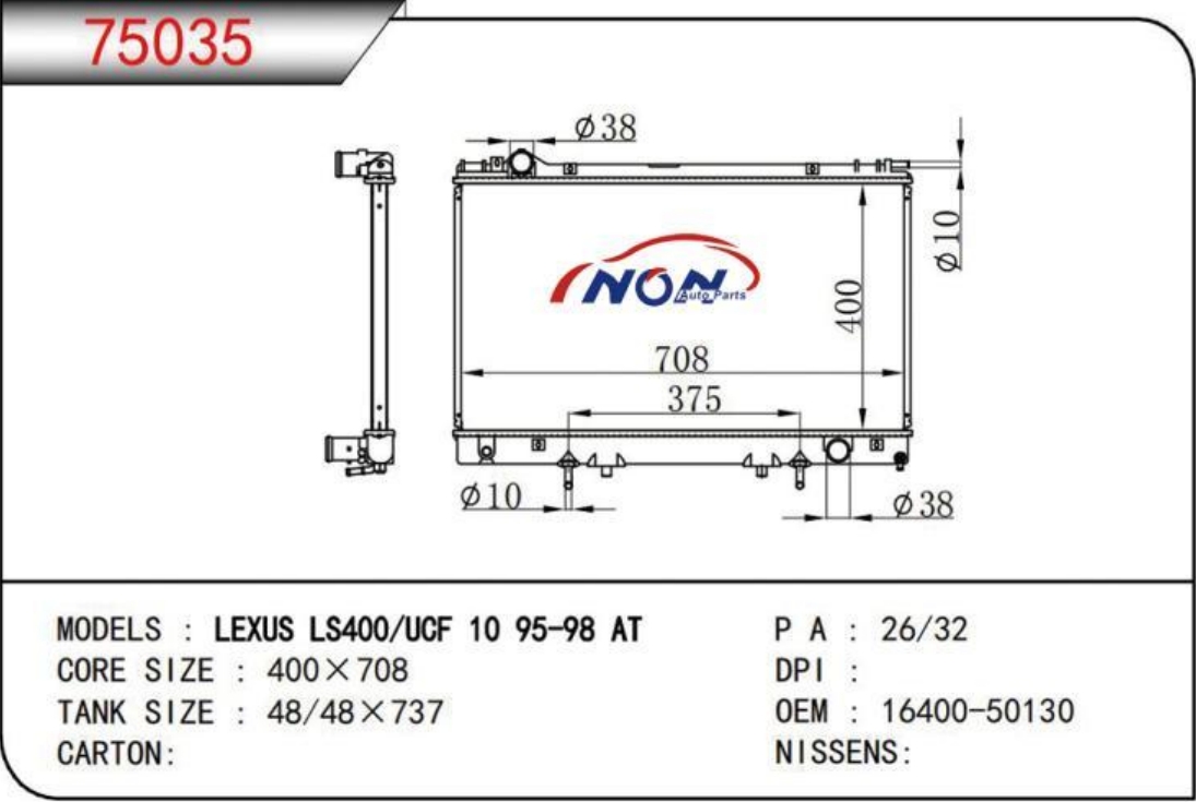 LEXUS LS400/UCF 10 95-98 AT  