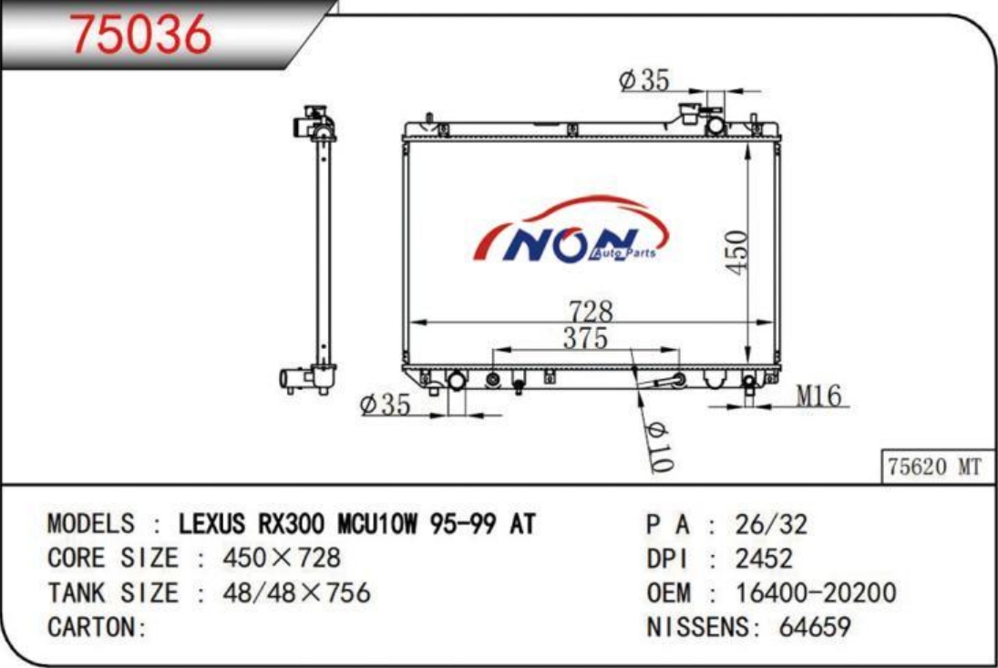 LEXUS RX300 MCU10W 95-99 AT  