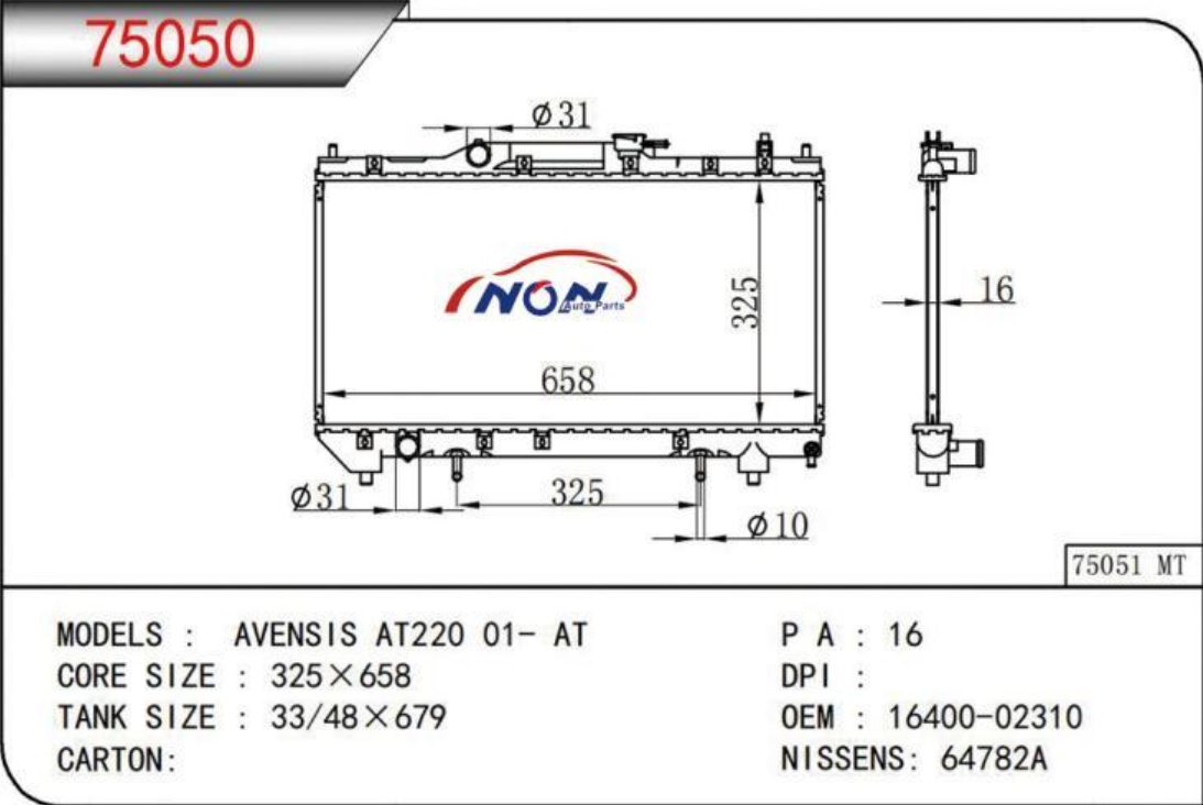 AVENSIS AT220 01- AT  