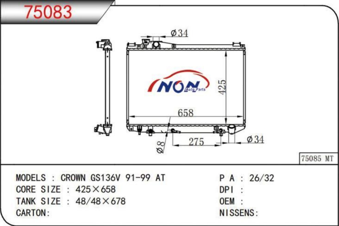 CROWN GS136V 91-99 AT  