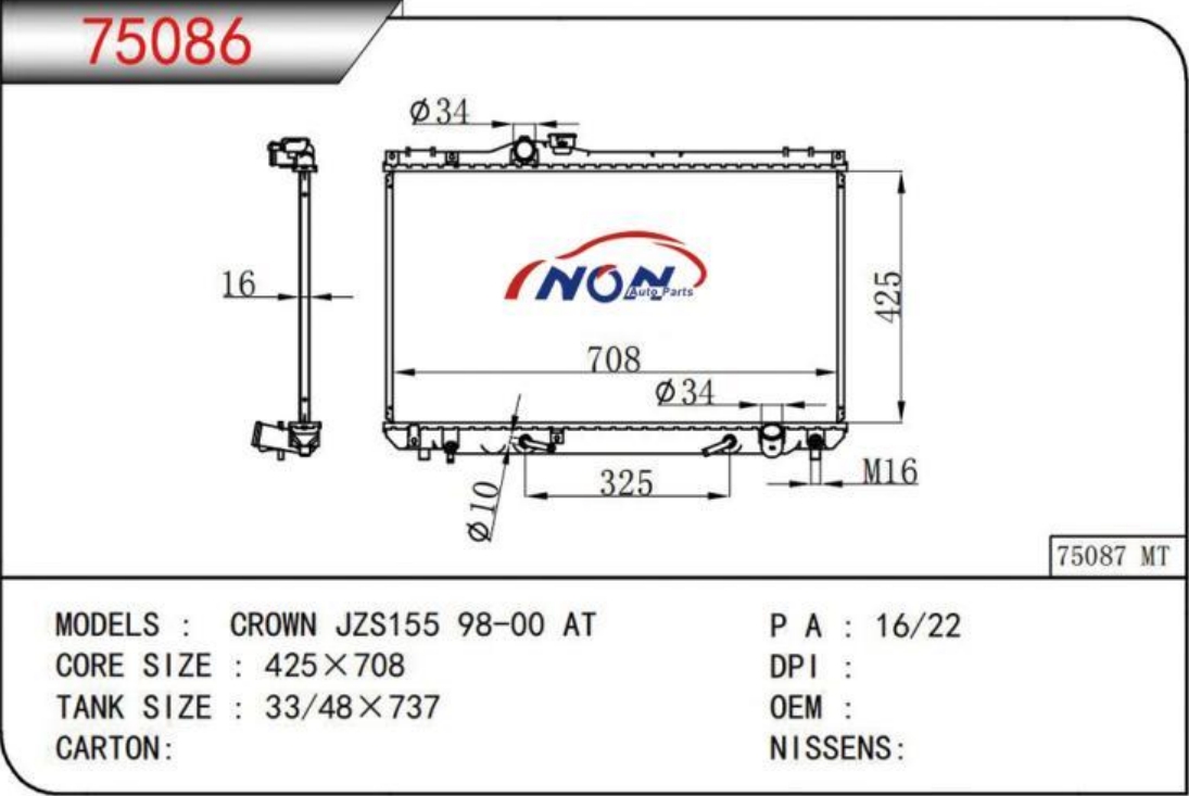 CROWN JZS155 98-00 AT 