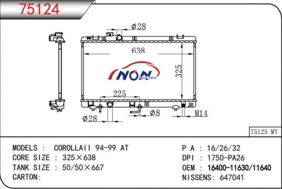 COROLLAII 94-99 AT 