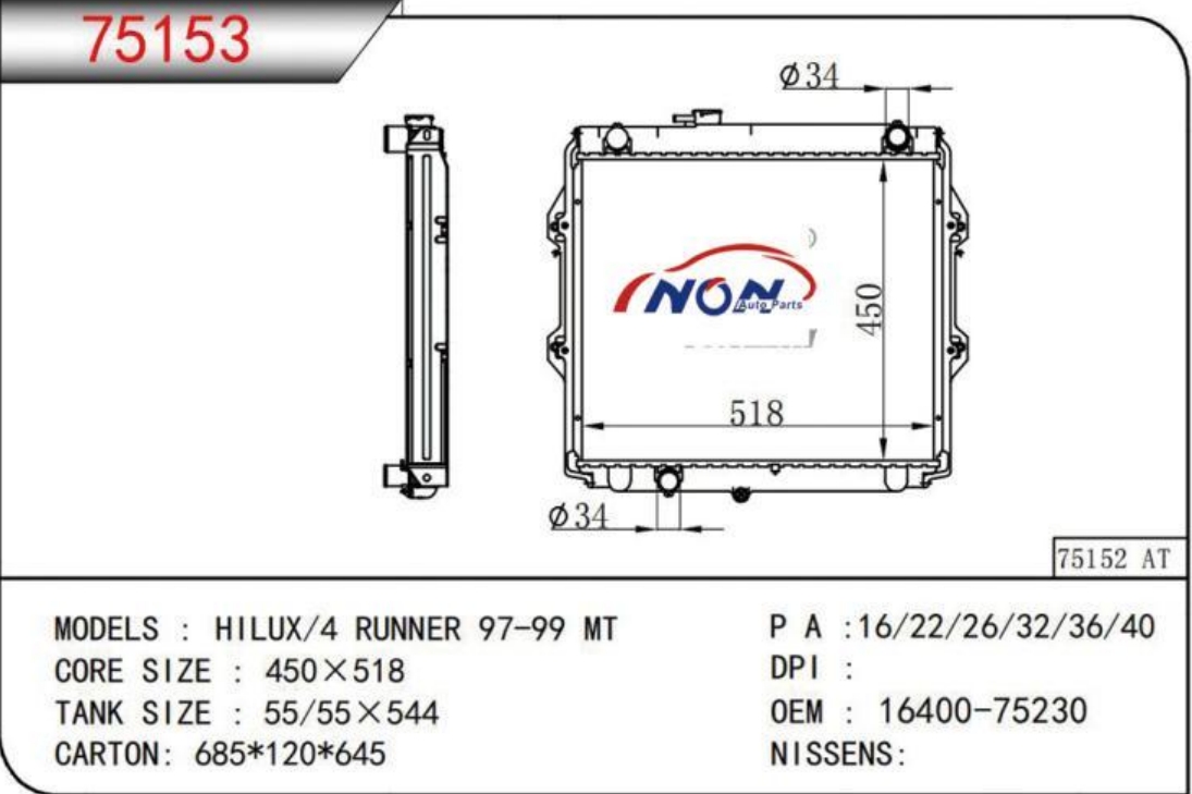 HILUX/4 RUNNER 97-99 MT  