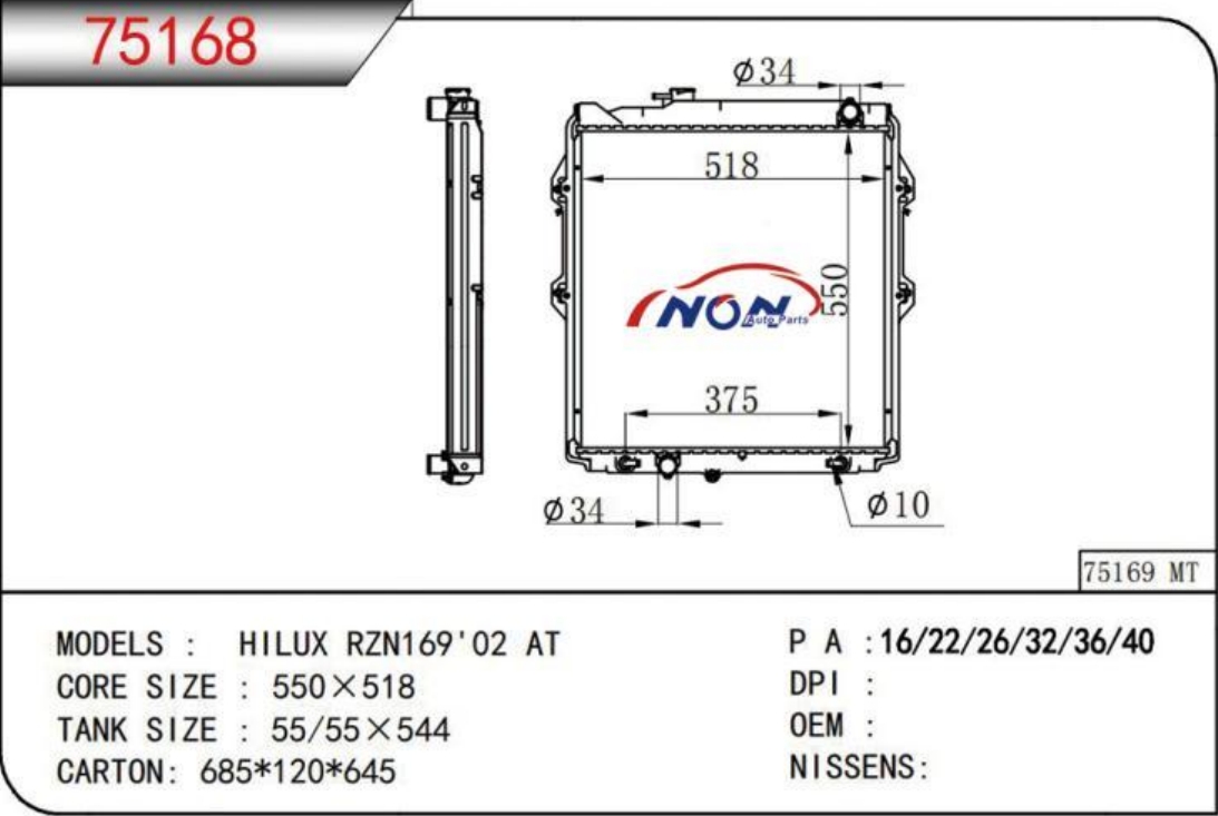 HILUX RZN169 02 AT  