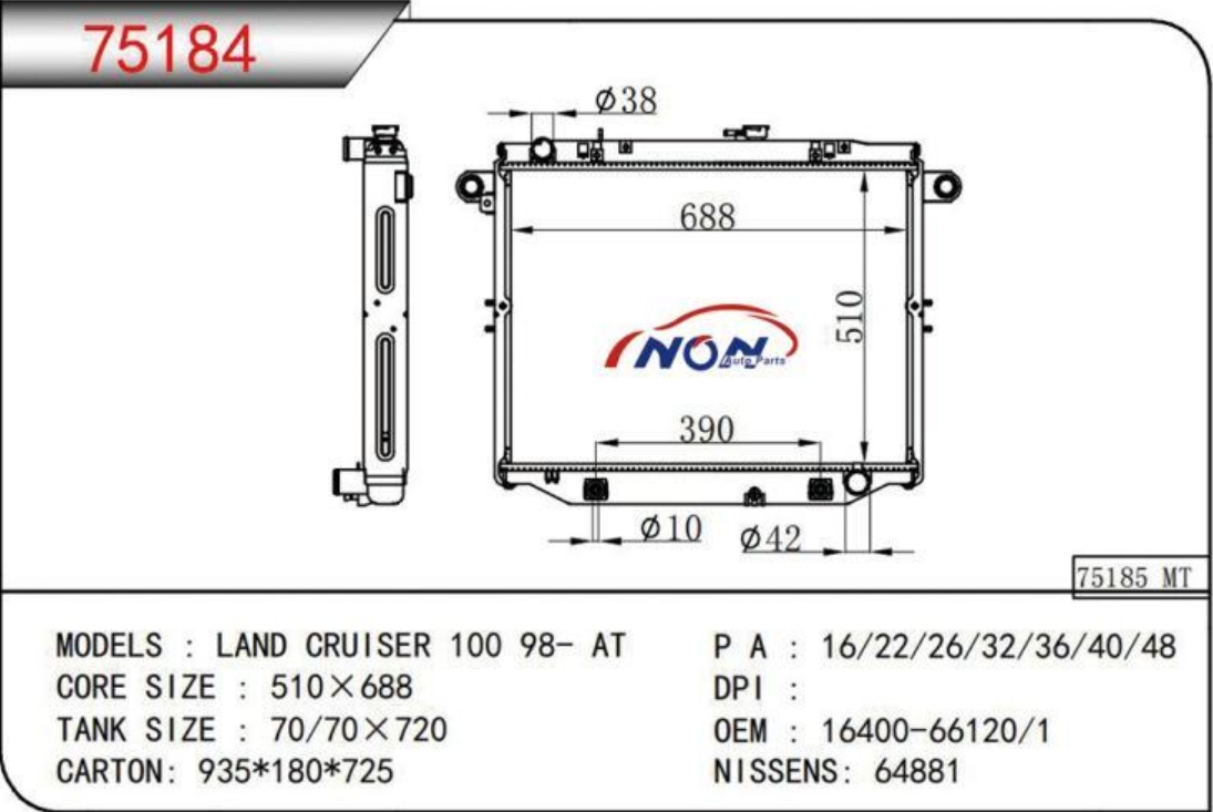 LAND CRUISER 100 98- AT 