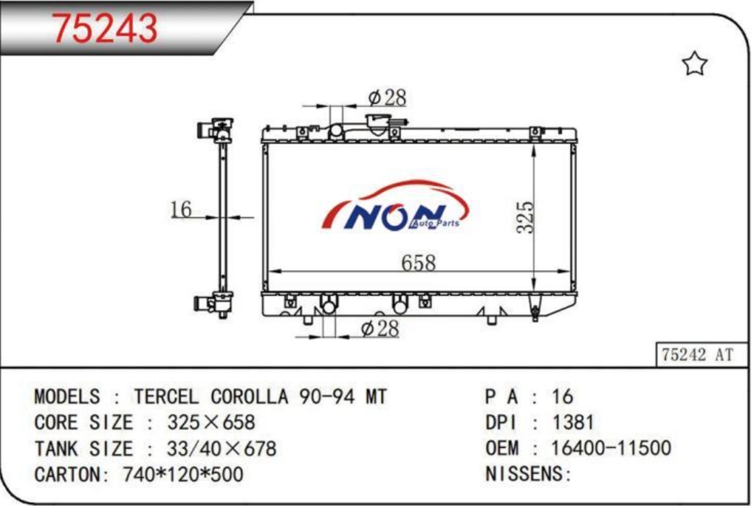 TERCEL COROLLA 90-94 MT 