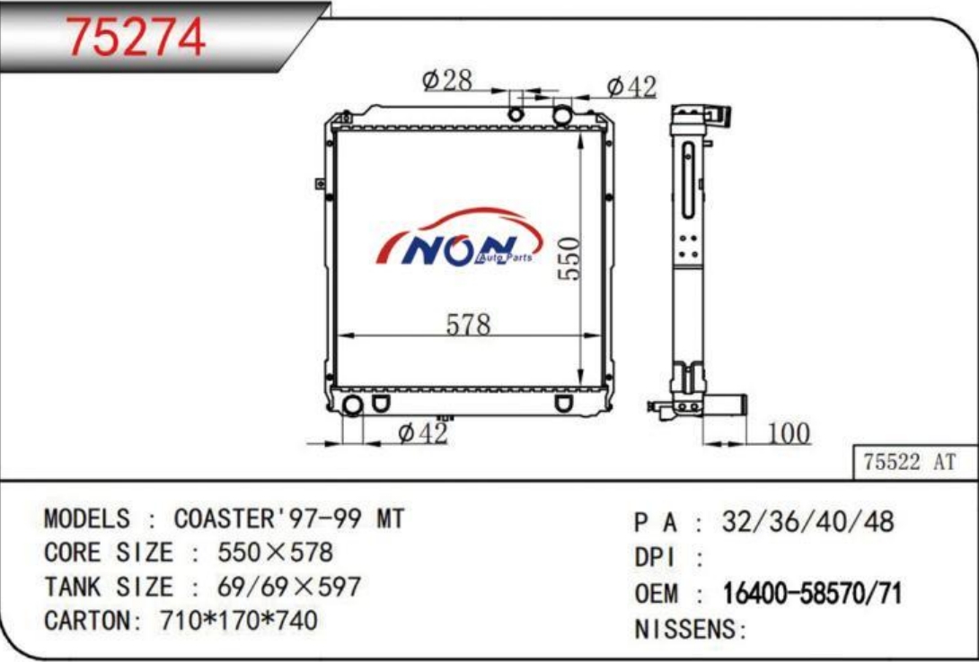 COASTER 97-99 MT 