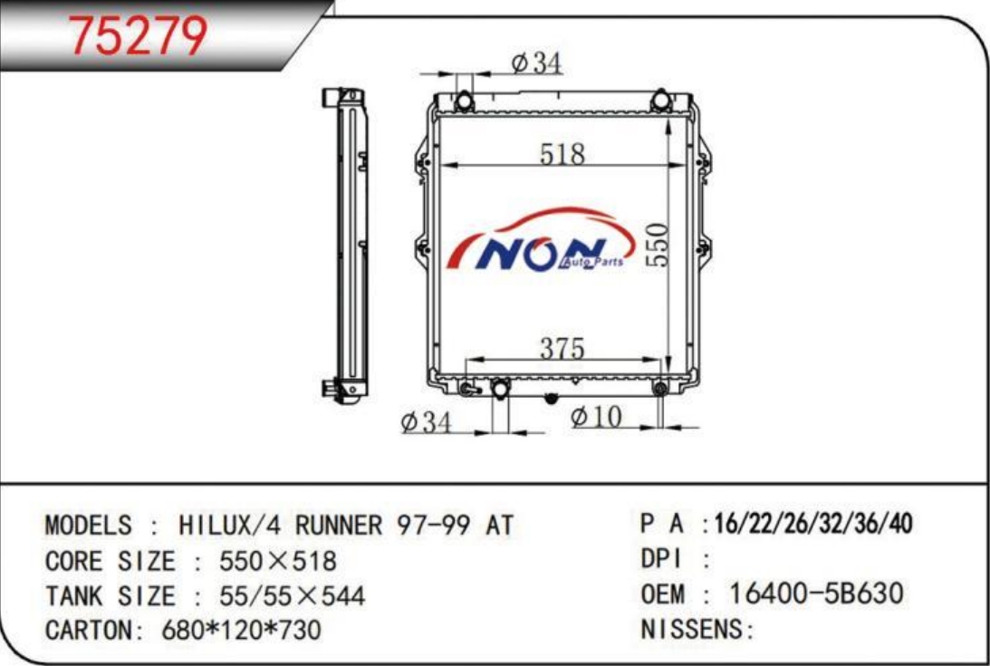 HILUX/4 RUNNER 97-99 AT 