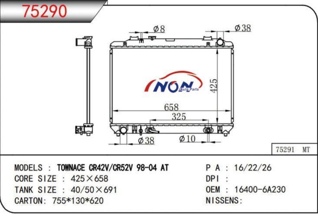 TOWNACE CR42V/CR52V 98-04 AT  