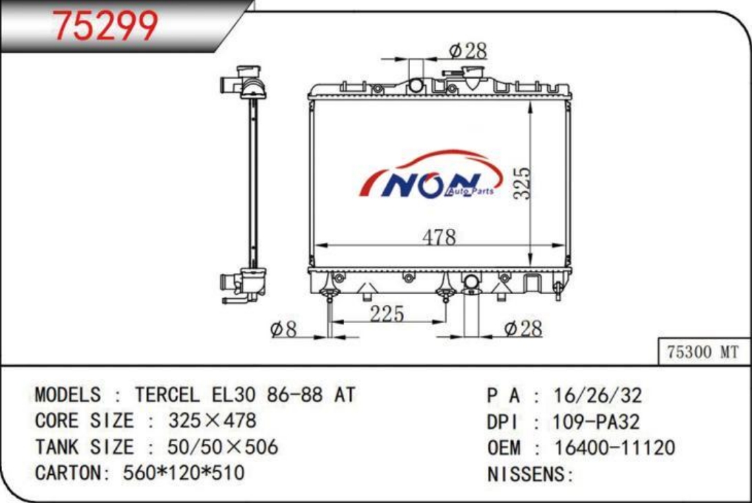 TERCEL EL30 86-88 AT 