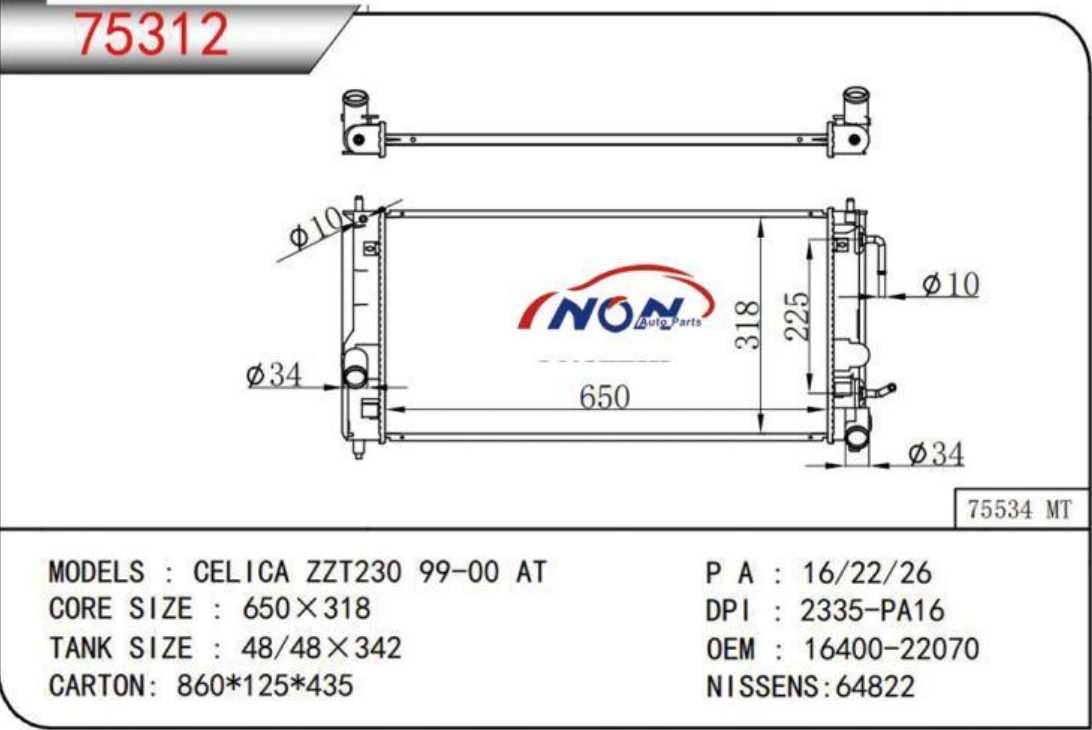 CELICA ZZT230 99-00 AT 