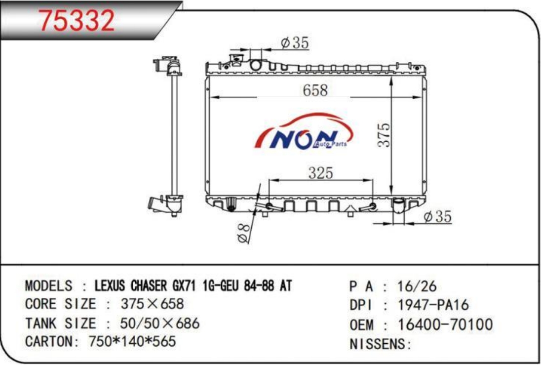 LEXUS CHASER CI 1G-EU 84-88 AT  