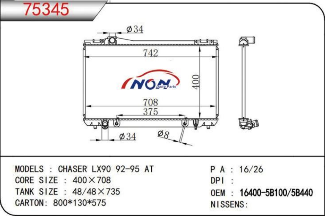 CHASER LX90 92-95 AT 