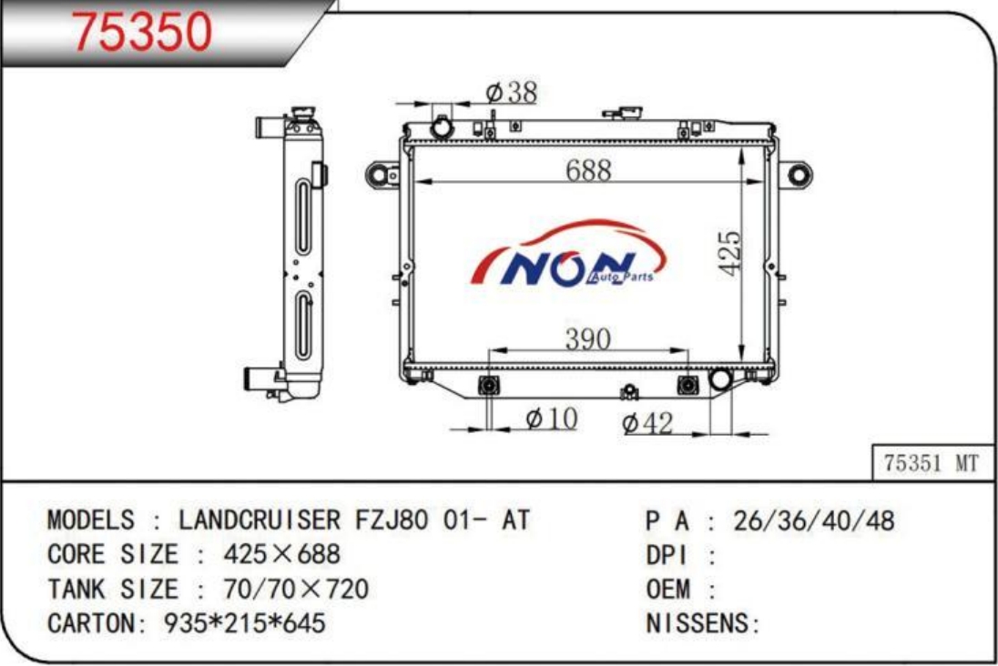 LANDCRUISER FZJ80 01- AT 