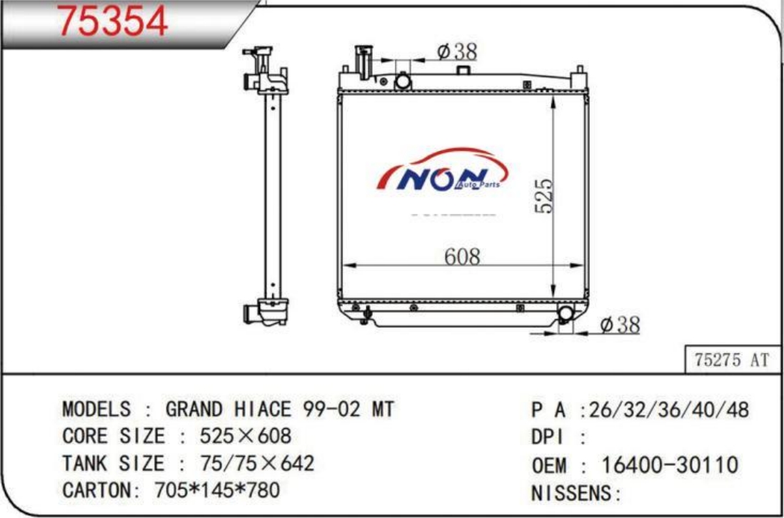 GRAND HIACE 99-02 MT 