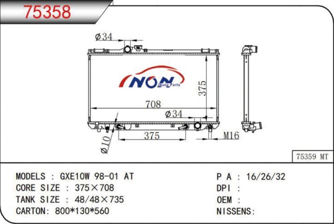 GXE10W 98-01 AT 