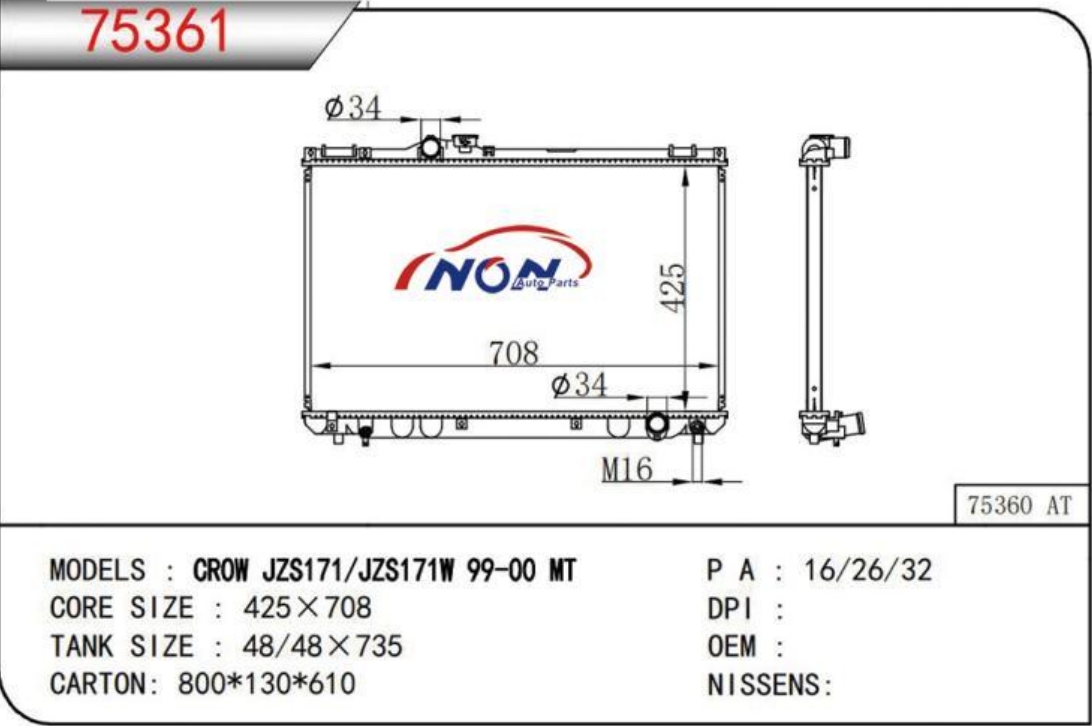 CROW JZS171/JZS171W 99-00 MT 